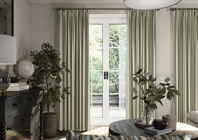 The British Stripe Co. Edgar, Derwent No.1 - Made to Measure Curtains - Image 3
